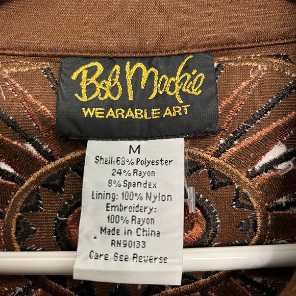 Bob Mackie Wearable Art Jacket - Picture 9 of 9